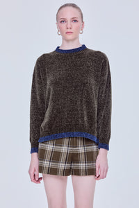 Chennile Knit Sweater