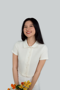 Button Down Waffle Top