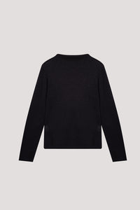 Long Sleeve Lurex Knit Top