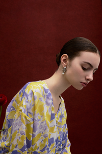 Printed Floral Blouse