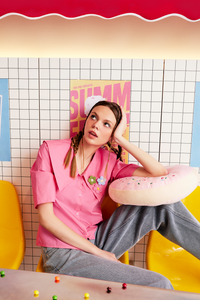 Powerpuff Girls Peterpan Collar Top