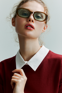 Collared Knit Top