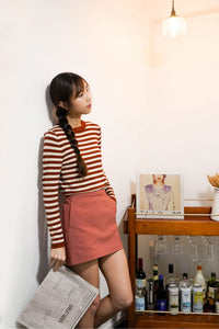 Basic PU Skorts
