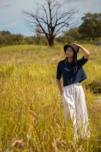Elasticated Drawcorded Trousers