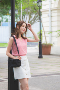 Snap Button Skort