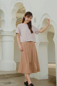 Boxy Pleat Top