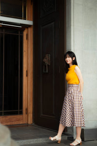 Shoulder Button Knit Top