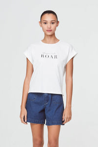 Typography Printed Logo Tee