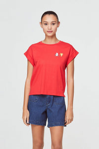 Graphic Printed Logo Tee