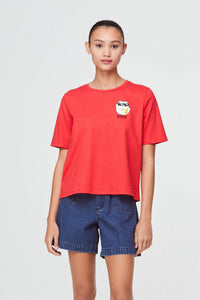 Boxy Cut Graphic Tee