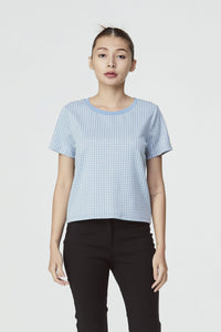 Basic Houndstooth Blouse