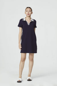 Stripes Collar Dress