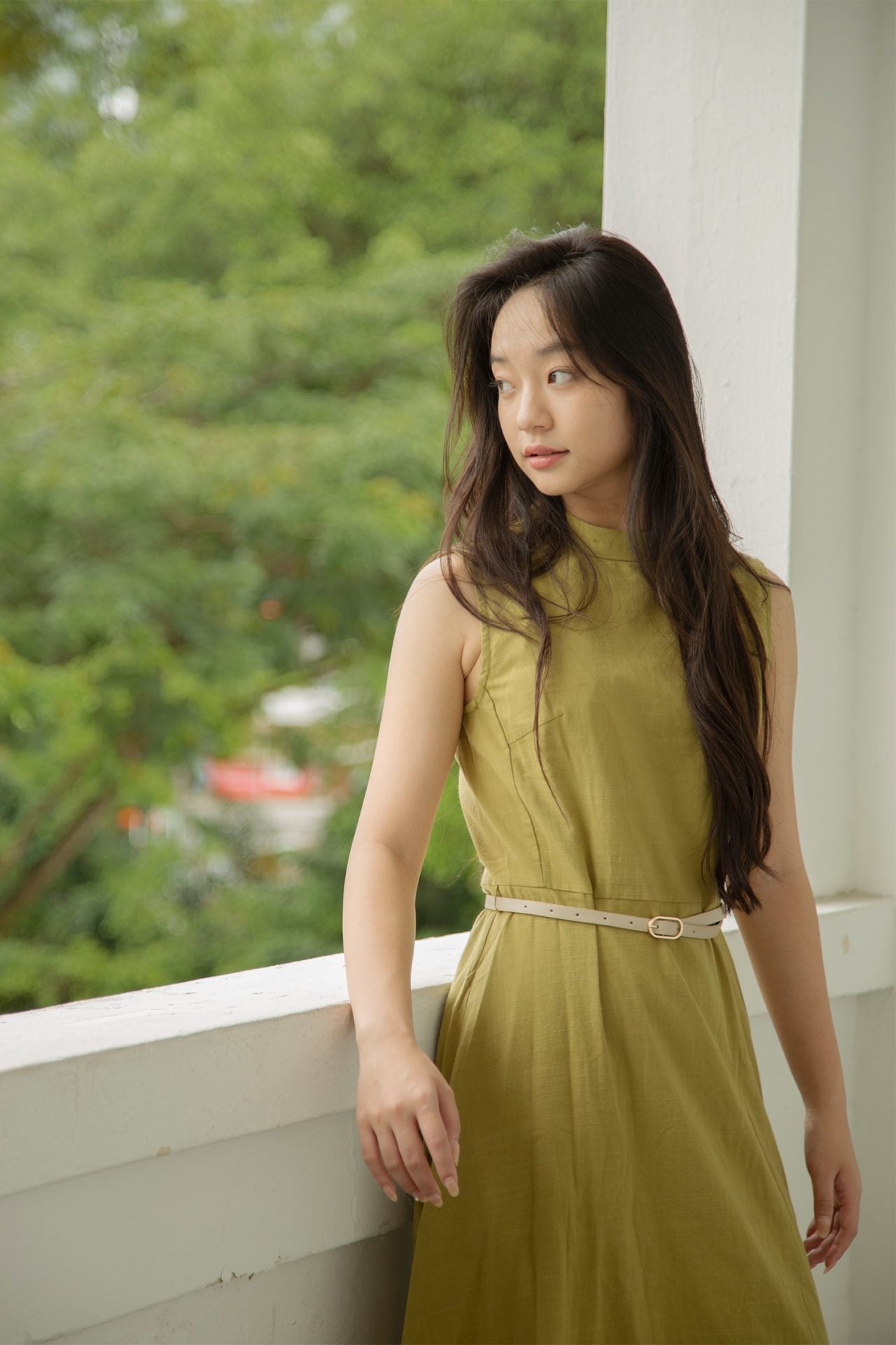 High Neck Dress