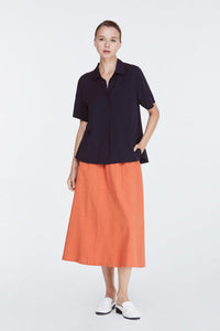 Boxy Flare Blouse