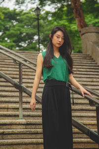 Asymmetrical Knit Vest