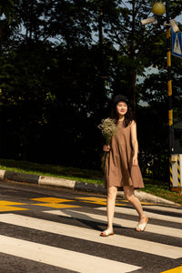 Sleeveless A-Line Skater Dress