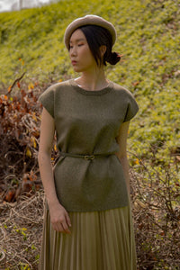 Shimmer Knit Vest