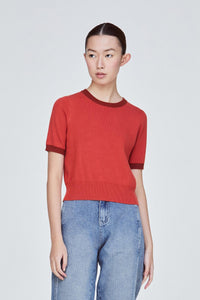 rusty red