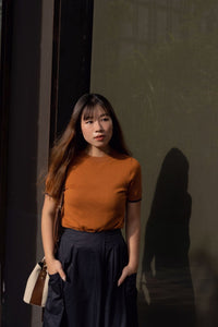 Cropped Knit Top