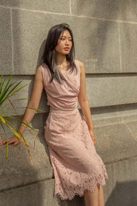 Scallop Lace A-Skirt