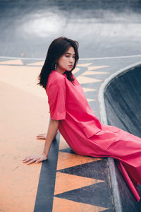Basic Pockets Straight Cut Dress