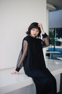 Mesh Knit Dress