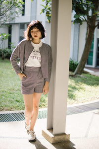 Belted High Waist Shorts