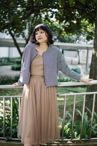 Mesh A-Line Skirt