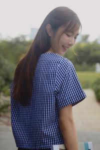 Boxy Pleat Top