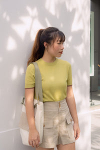 Cropped Knit Top