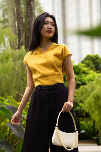 Magyar Wrap Blouse