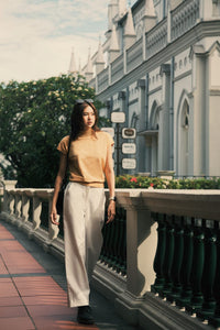 Drapey Straight Cut Pants