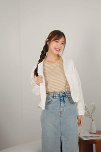 Oversized Patch Pocket Jacket