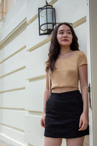 Jersey Cropped Top