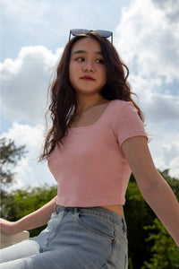 Jersey Cropped Top