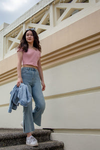 Jersey Cropped Top