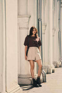 Ruffled Hem Magyar Blouse