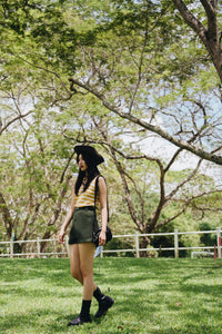 Double Button Shorts