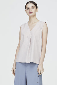 Contrast Boxy Top