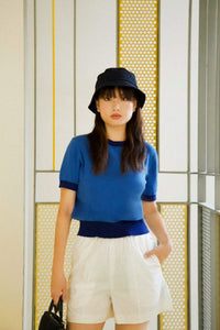 Panelled Drawcorded Shorts
