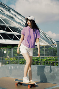 Panelled Drawcorded Shorts