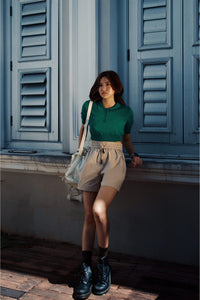 Elasticated Drawstring Shorts