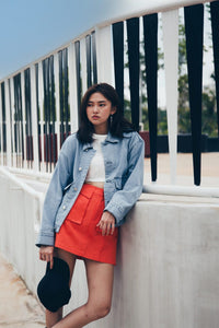 Boxy Crop Denim Jacket