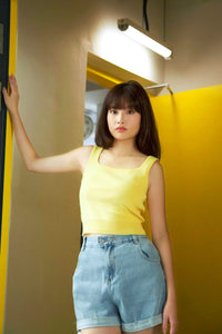 Knitted Cropped Top