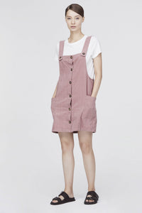 Corduroy Pinafore Dress