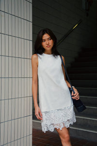 A-Shift Lace Dress