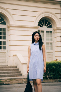 Contrast Stripes Dress