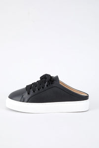 Lace Up Sneakers Mules