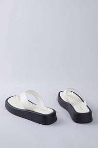 Open Toe Thong Platform Sandals