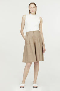 Linen Wide-Legged Culottes